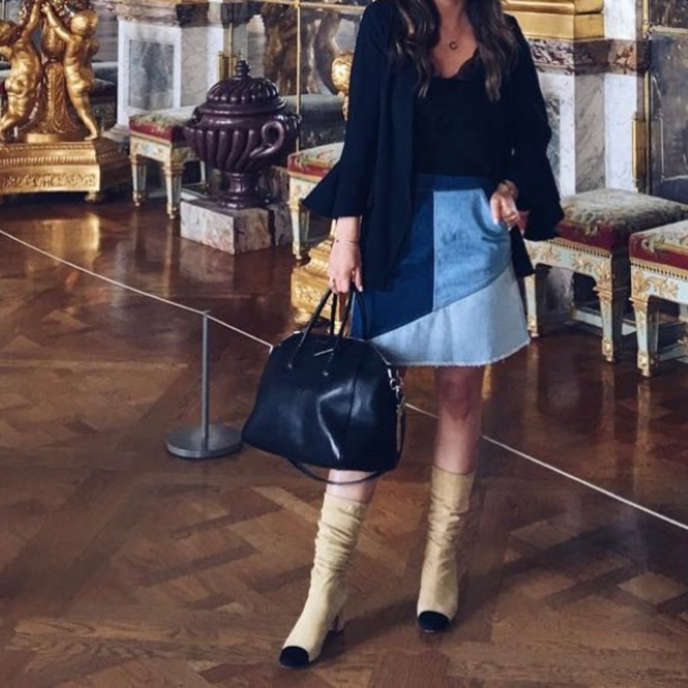Zara denim skirt